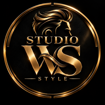 Logotipo da Barbearia WS